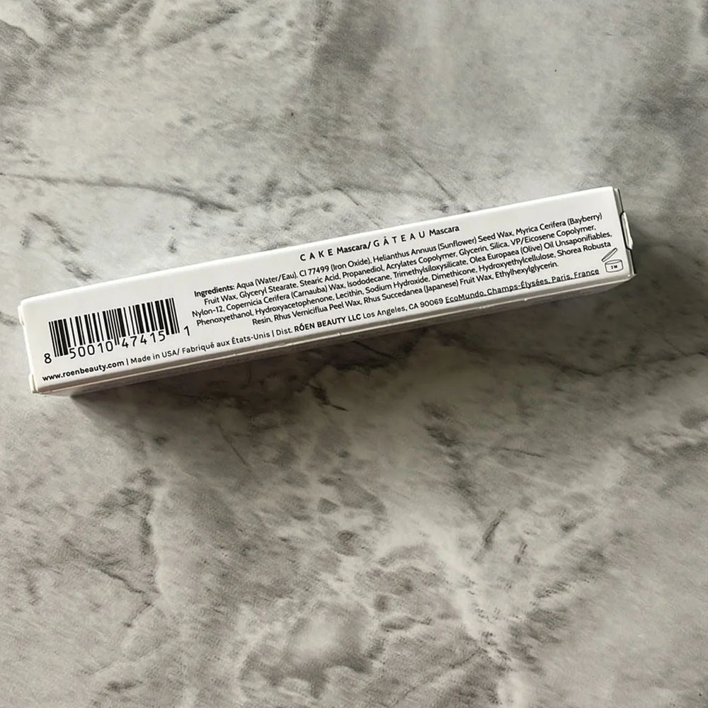 NWT ROEN - Natural CAKE Mascara | Vegan, Cruelty-Free, Clean Makeup